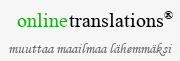 Monikielinen viestipalvelu - OnLineTranslations.Staging